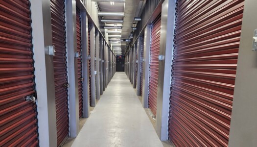 Indoor temperature-controlled storage units