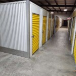 Indoor climate-controlled storage units