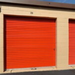 Drive-up storage units