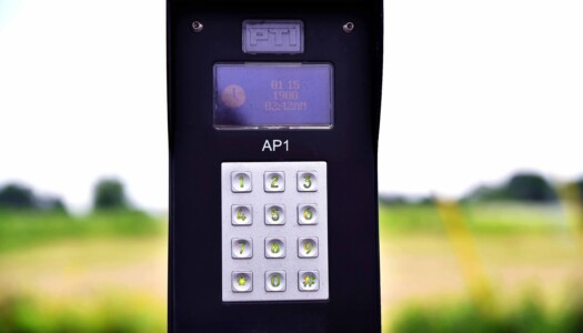 keypad entrance