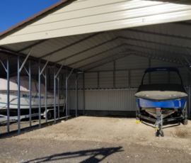 Covered vehicle storage
