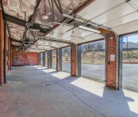 covered loading area