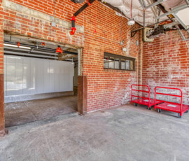 covered loading area