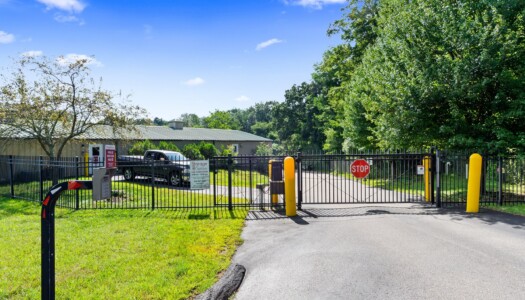 front gate access at Storage Sense in North Franklin, CT