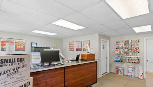 storage office at Storage Sense in North Franklin, CT