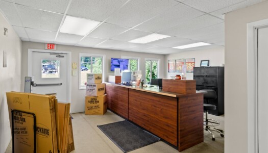 storage office at Storage Sense in North Franklin, CT