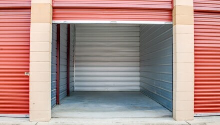 Inside Storage Unit in Hattiesburg