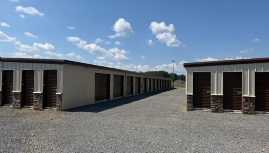 Drive-up storage units