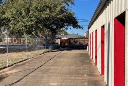 Drive-up storage units