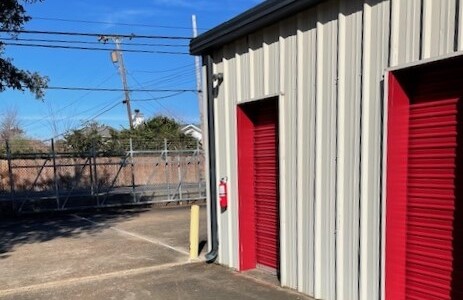 Drive-up storage units