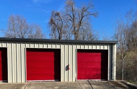 Drive-up storage units