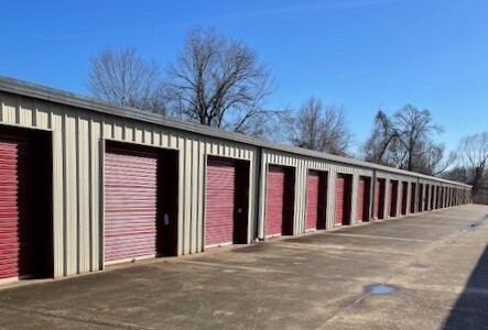 Drive-up storage units
