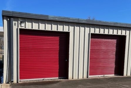 Drive-up storage units