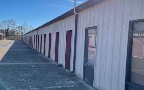 Drive-up storage units
