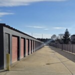 Drive-up storage units