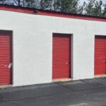 Drive-up storage units