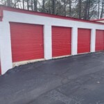 Drive-up storage units