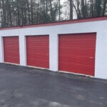 Drive-up storage units
