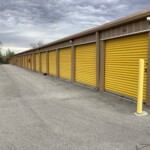 Drive-up storage units