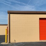 Drive-up storage units