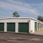 Drive-up storage units