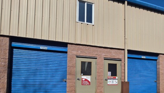 Drive-up storage units