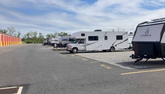 Outdoor vehicle storage