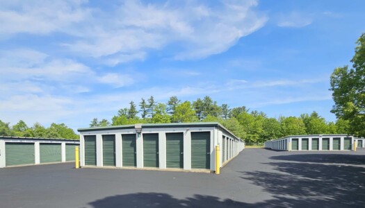 Drive-up storage units