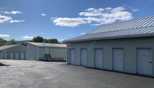 Drive-up storage units