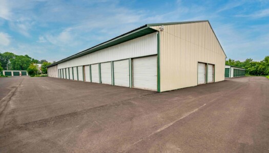 Drive-up storage units