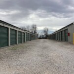 Drive-up storage units