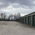 Drive-up storage units