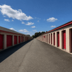 Drive-up storage units