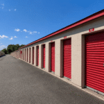 Drive-up storage units