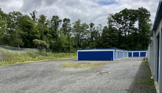Drive-up storage units