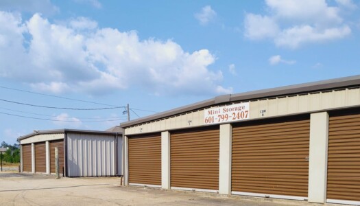 Drive-up storage units