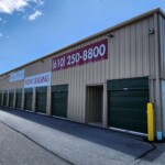 Drive-up storage units