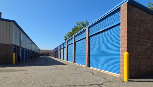 Drive-up storage units