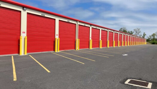 Drive-up storage units