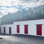 Drive-up storage units