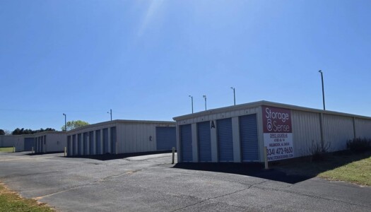 Drive-up storage units