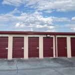 Drive-up storage units