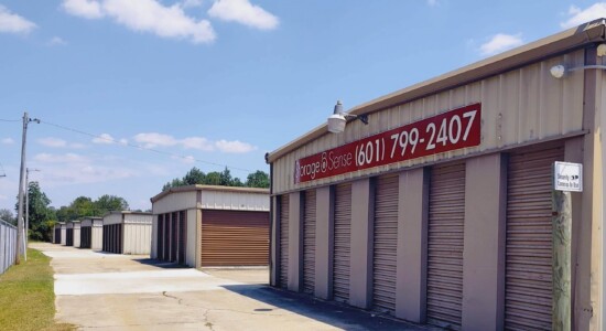 Drive-up storage units