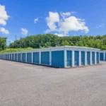 Drive-up storage units