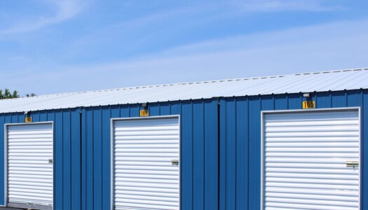 Drive-up storage units
