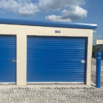 Drive-up storage units