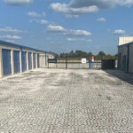 Drive-up storage units