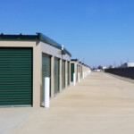 Drive-up storage units