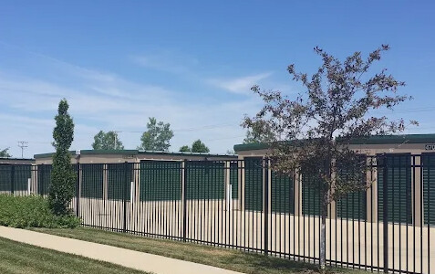 Drive-up storage units