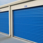 Drive-up storage units